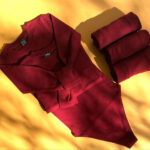 بادی یقه گرد 3 سانتی(چری)