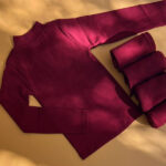 بلوز یقه پنج سانتی(چری)