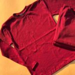 بلوز یقه گرد قواره دار چری