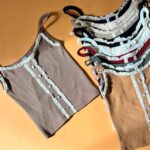 تاپ دکمه دار مکرومه دوزی نود 9