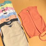 تاپ یقه گرد پشت باز پایین گت