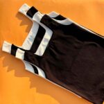 تاپ خشتی قواره دار سفیدمشکی