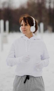 بادی در استایل زمستانی