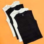 کراپ تاپ 48 سفید مشکی