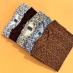 تیشرت قواره دار پلنگی