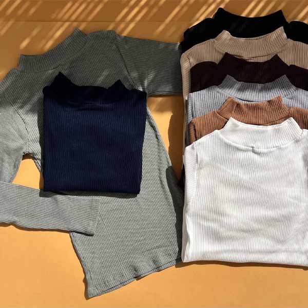 بلوز یقه پنج سانتی کرکره ای
