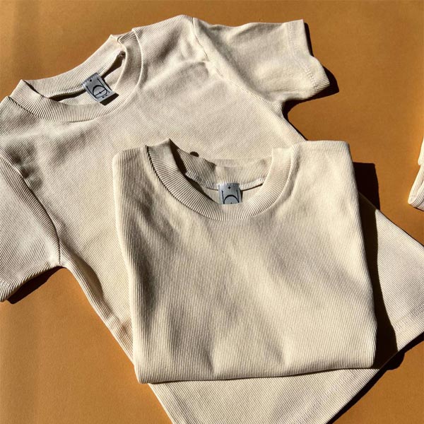 کراپ تیشرت 48 تک رنگ کرم