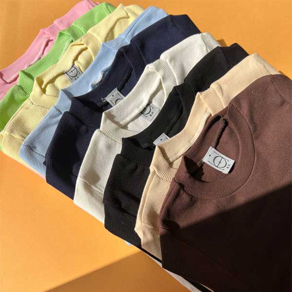 کراپ تیشرت 48 رنگیS