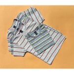 تیشرت قد 48 راه راه رنگی